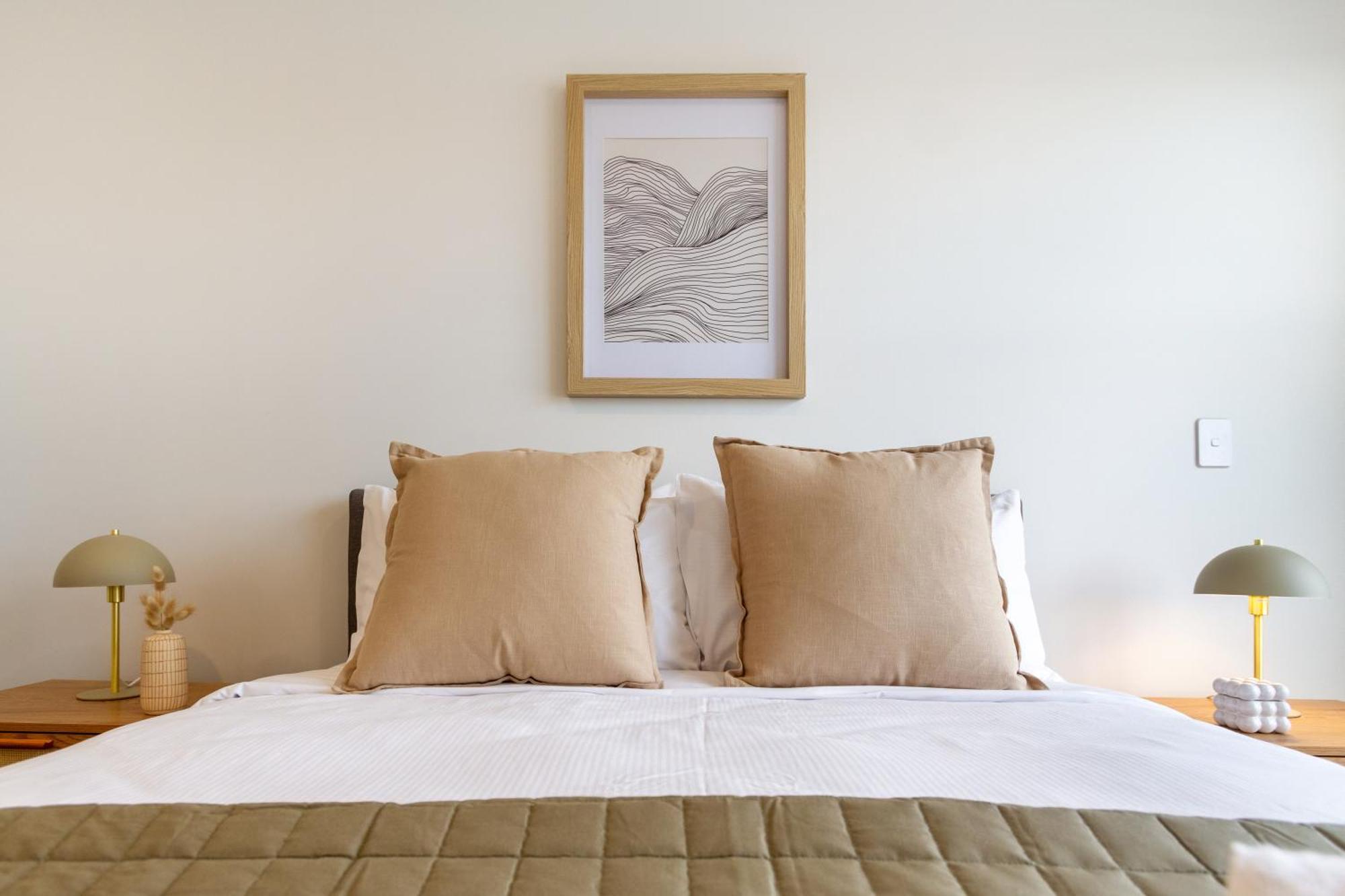 2 Bed, 2 Bath W Sofa Bed - Great Cafes Nearby Apartment Christchurch Luaran gambar