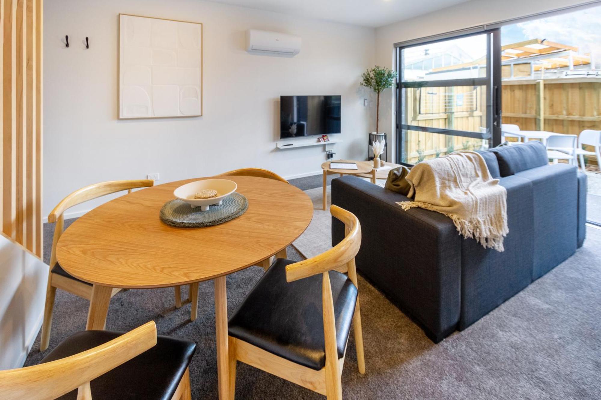 2 Bed, 2 Bath W Sofa Bed - Great Cafes Nearby Apartment Christchurch Luaran gambar
